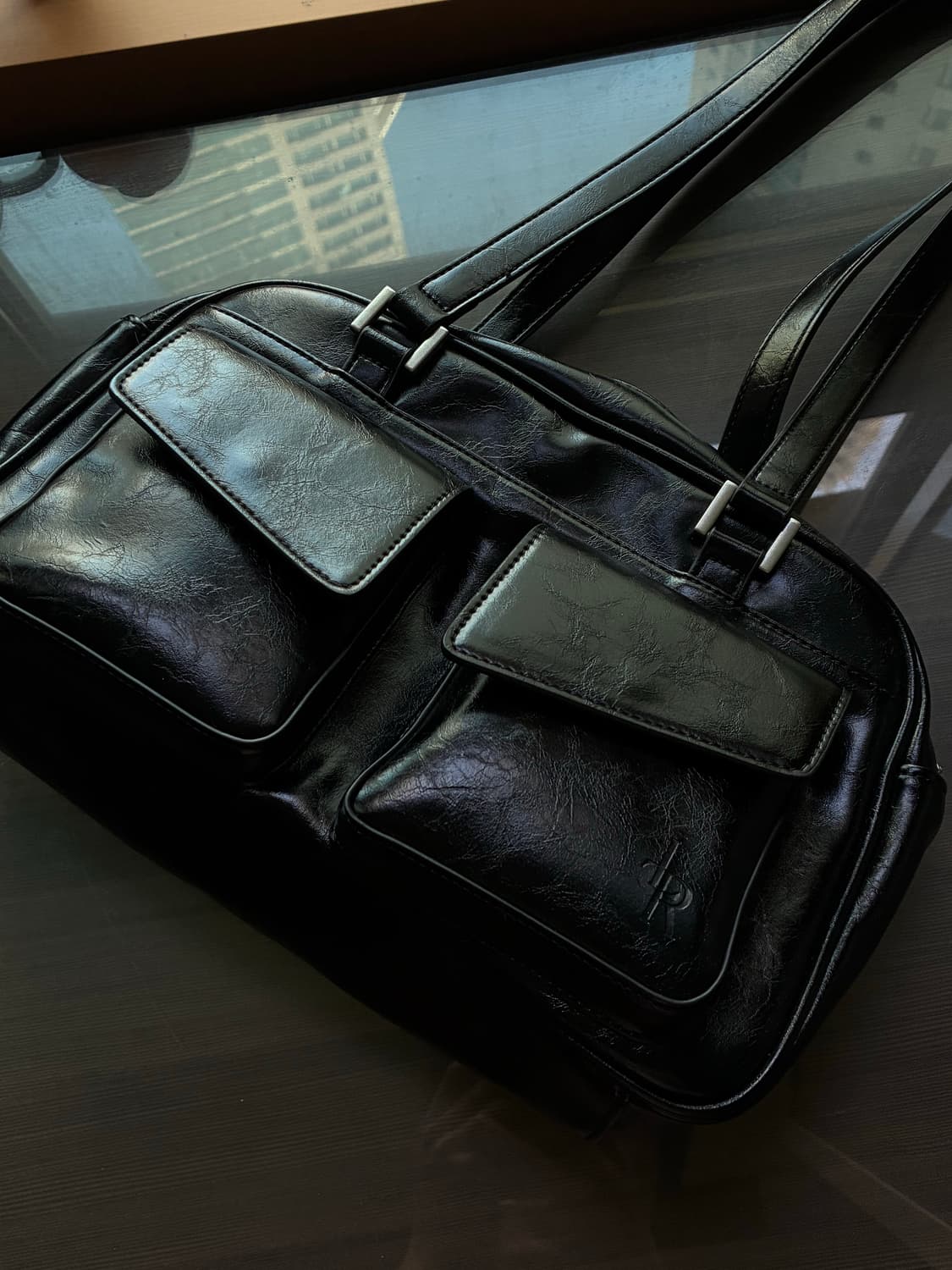 레더리 플랑슈 숄더백 가방 [BLACK] 판매 상품이미지10