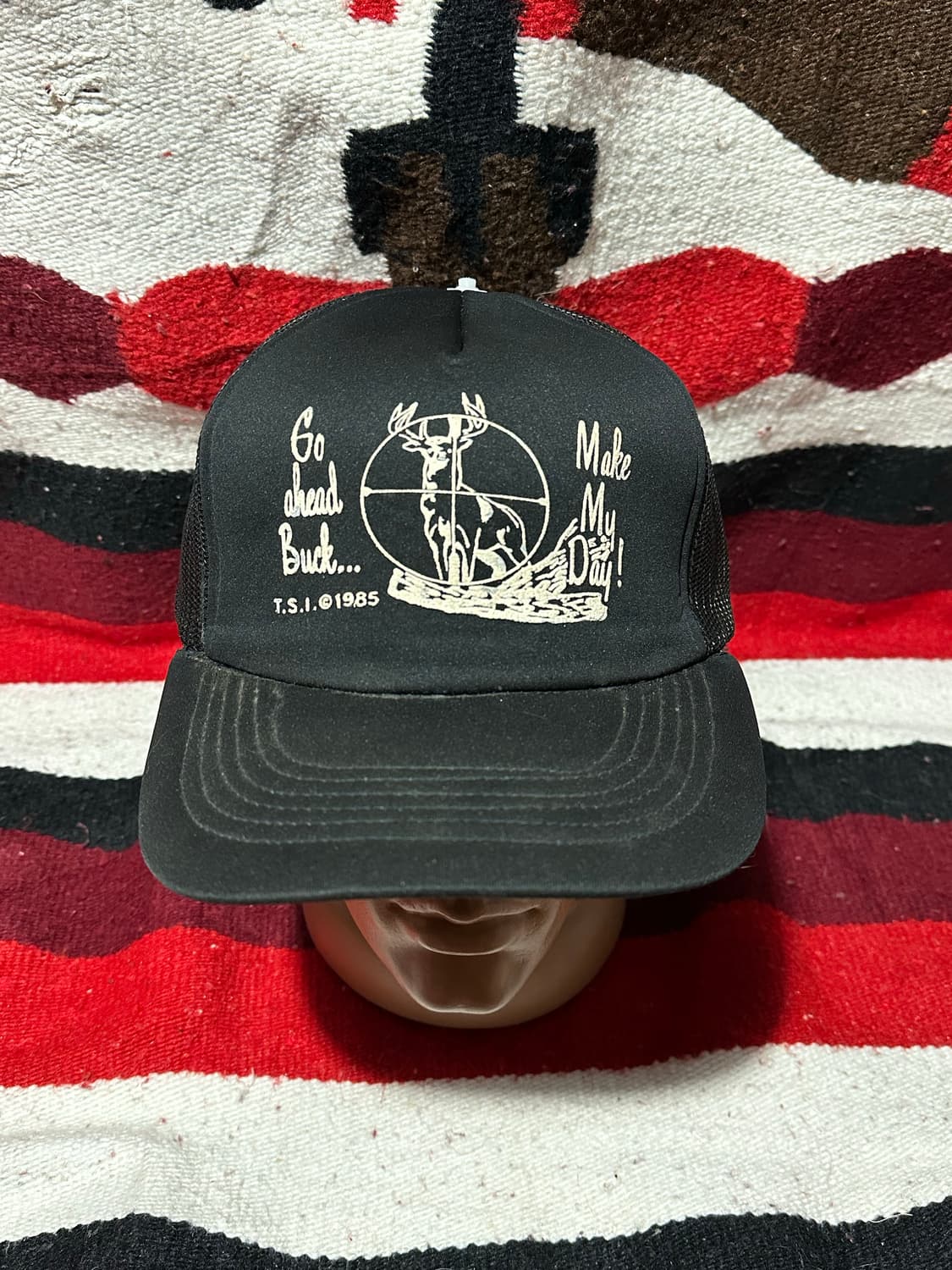 [빈티지] •Vintage Go Ahead Buck Trucker Cap 상품이미지2