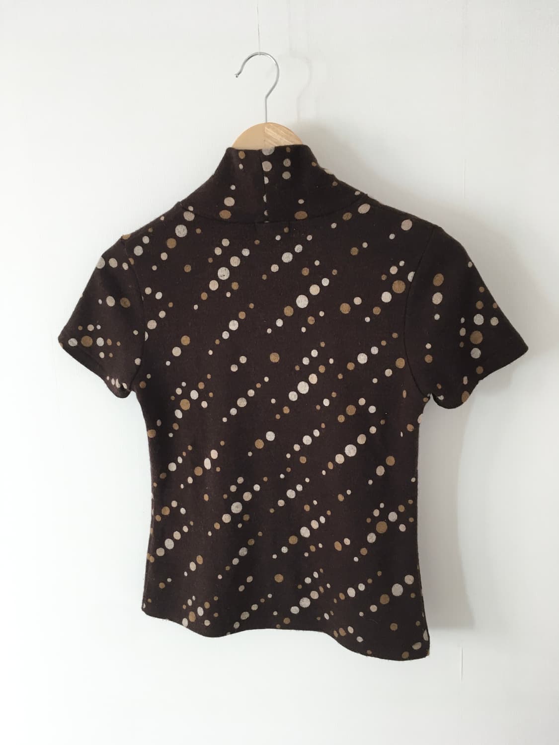 half neck dot top 상품이미지8