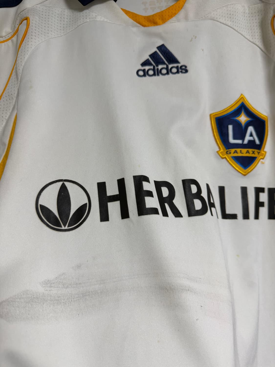 아디다스 07-08 LA 갤럭시 베컴 반팔 유니폼 져지 상품이미지7