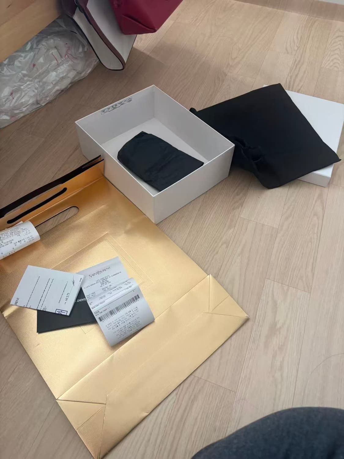 생로랑 데님 루루 토이백 상품이미지6