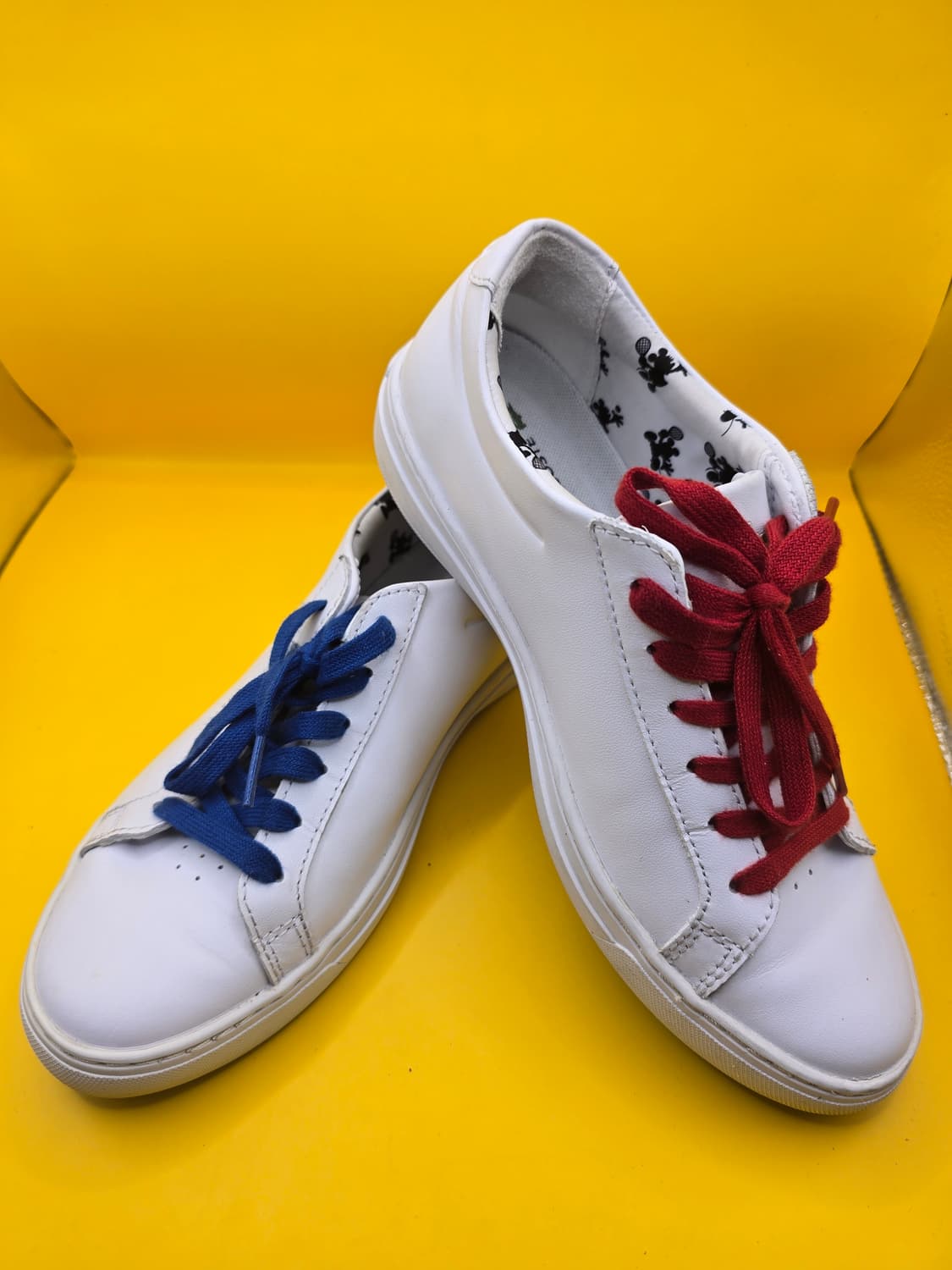 라코스테 와 디즈니 미키마우스콜라보 스니커즈 235 상품이미지1