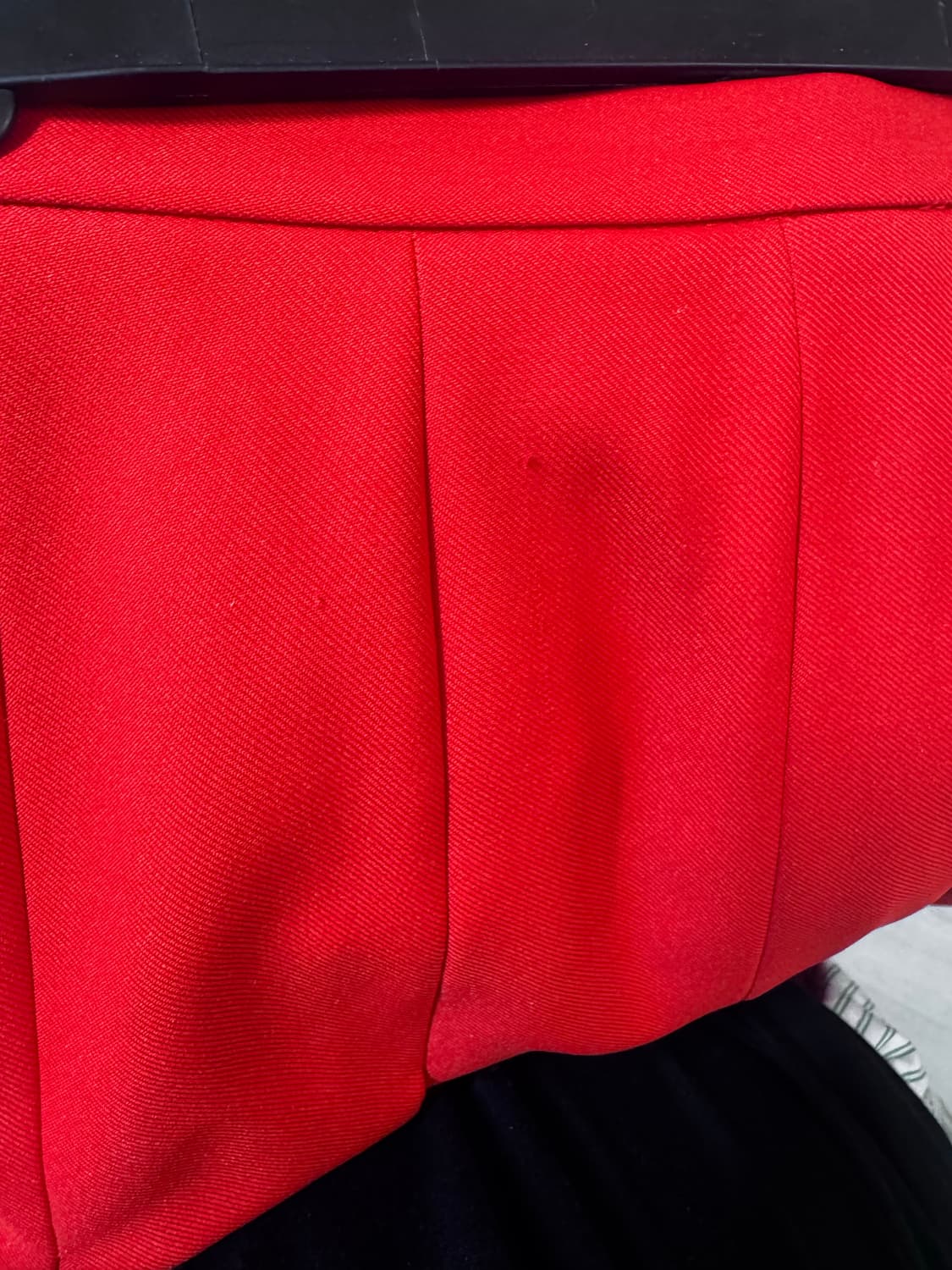 레드 플리츠 스커트 상품이미지3