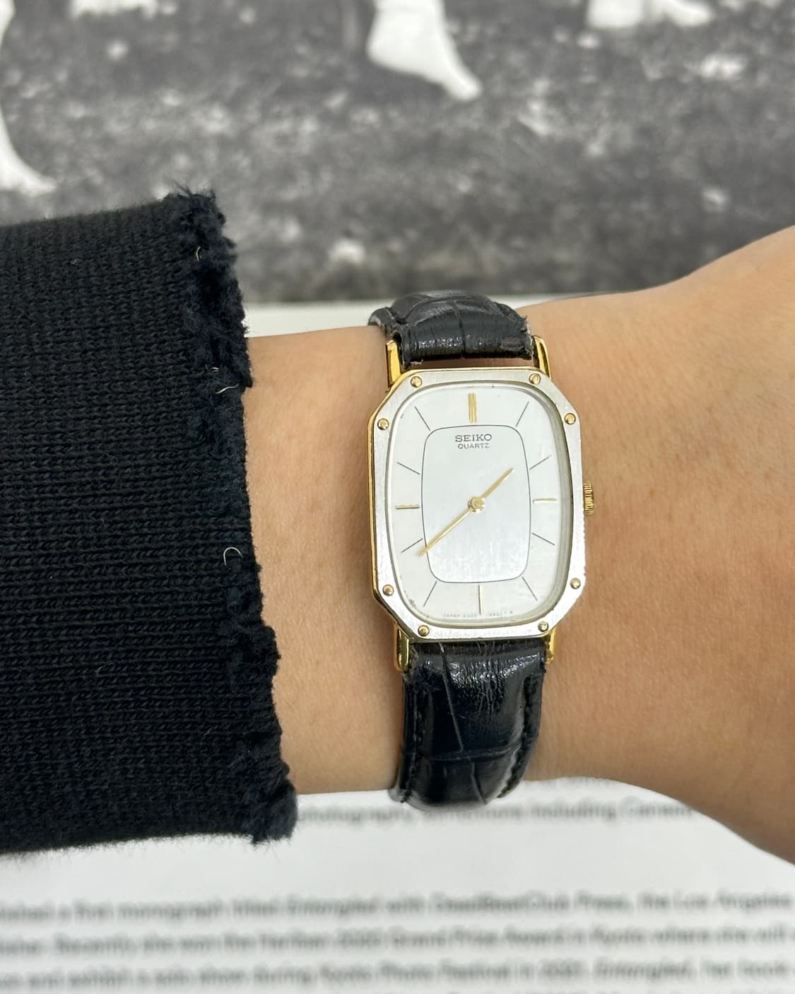 세이코 콤비 옥타곤 쿼츠 시계  상품이미지9