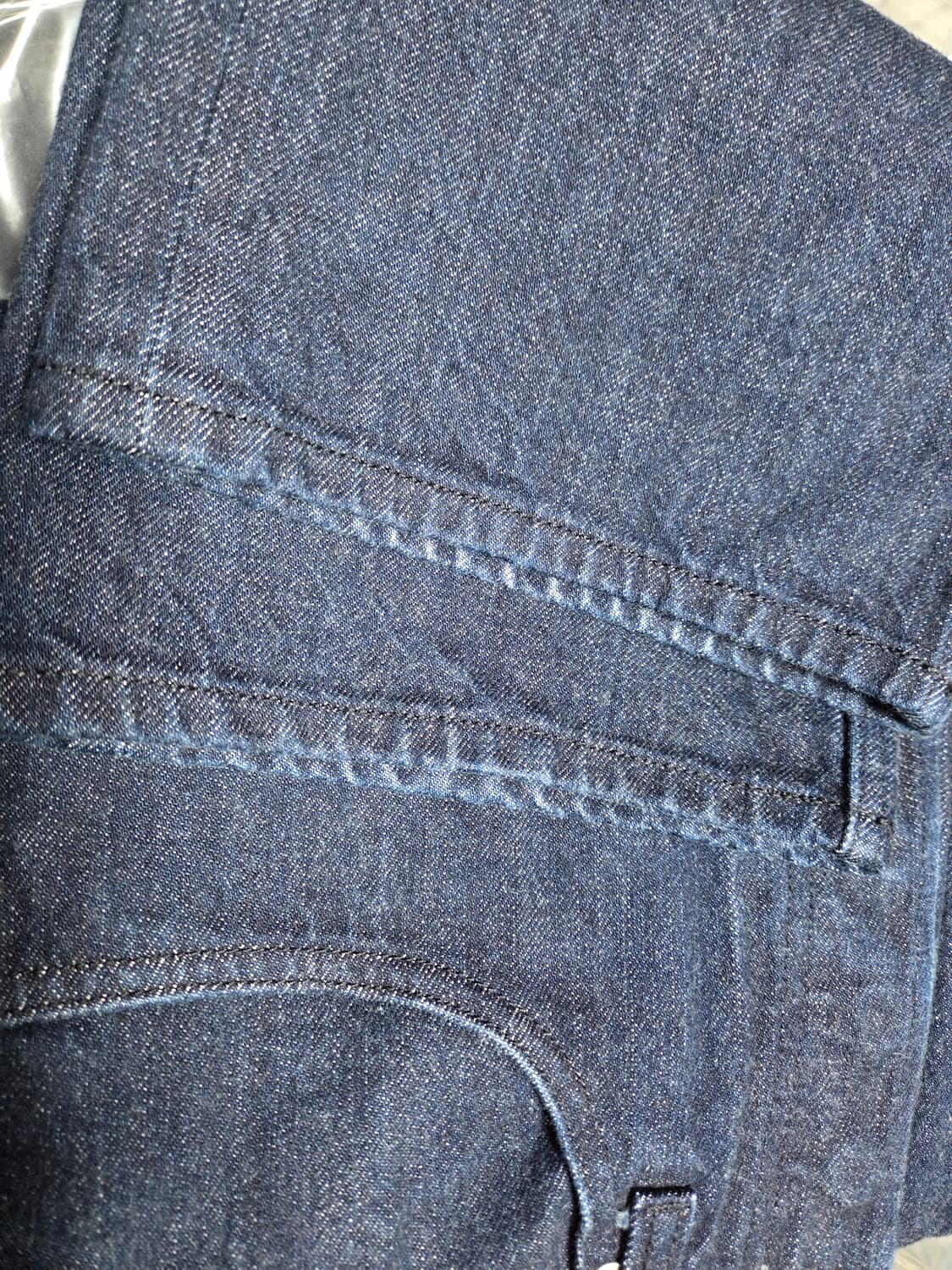 SEW 스트레이트 셀비지 데님 논워시드 2사이즈 상품이미지7