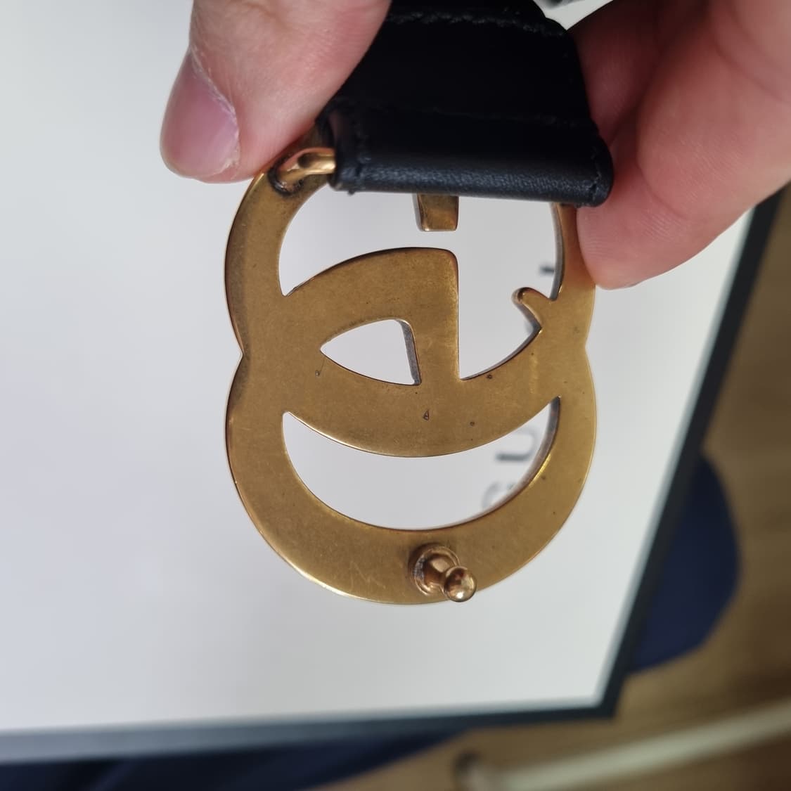 구찌 마몬트 벨트 블랙 3센치 상품이미지6