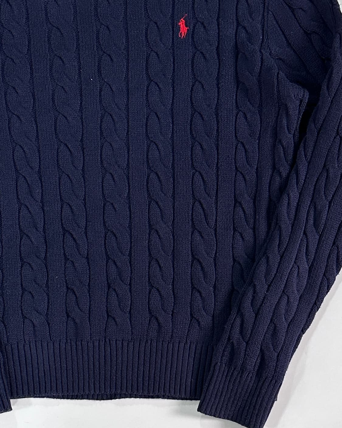 폴로 랄프로렌 네이비 케이블 니트 (va.29) 상품이미지3