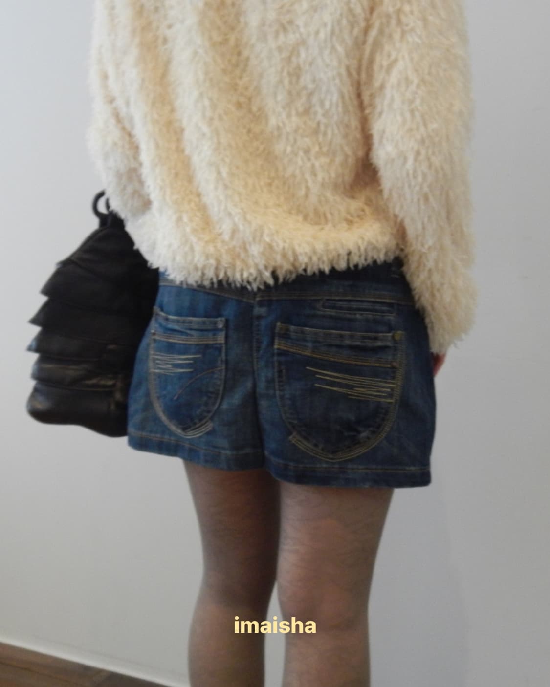 Y2K Low Rise Denim mini Skirt 로우라이즈데님스커트 상품이미지3