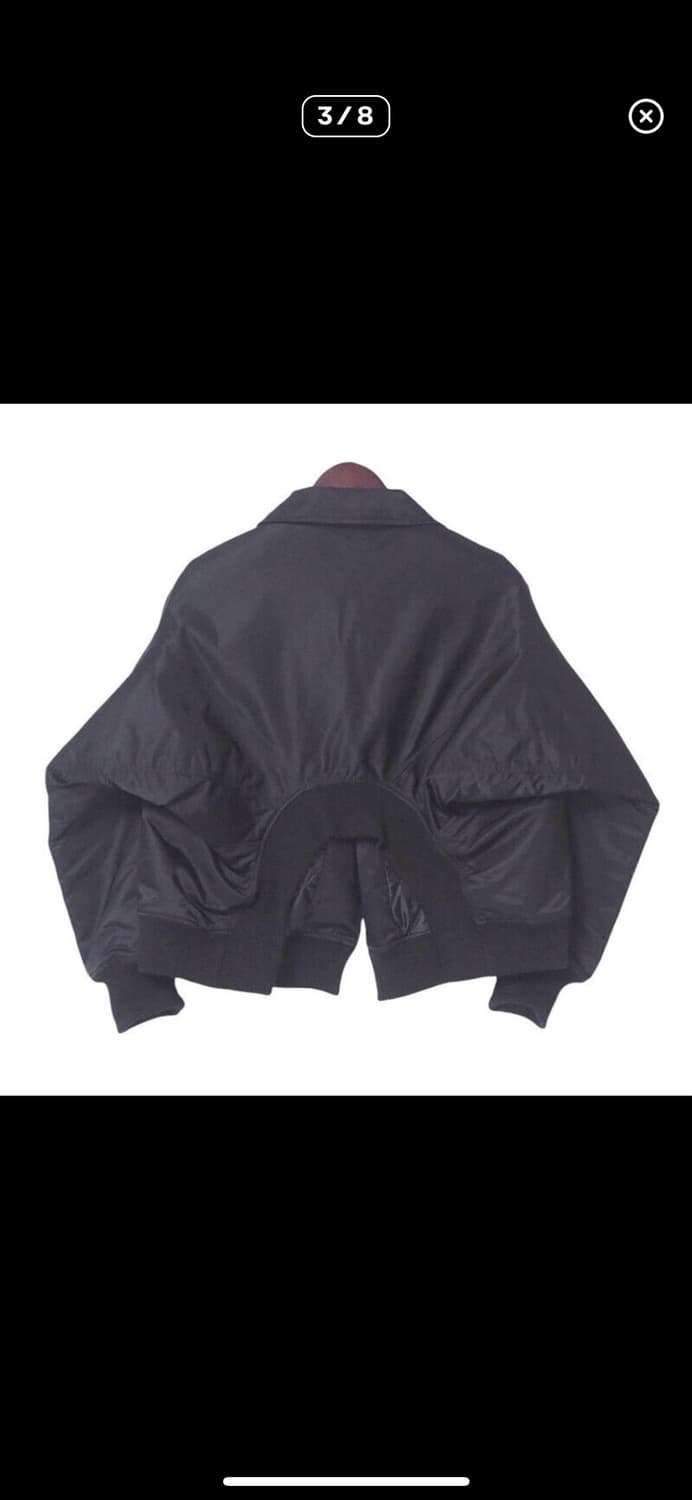 요지야마모토  Size 2 Regulation Crop Padded Jk 상품이미지3