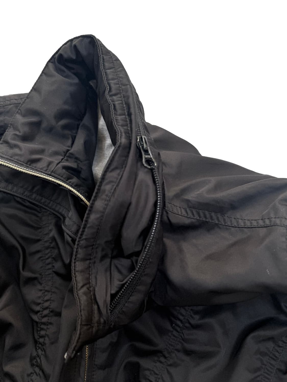 빈티지 리바이스 블랙 라인 셔링 후드집업 상품이미지4