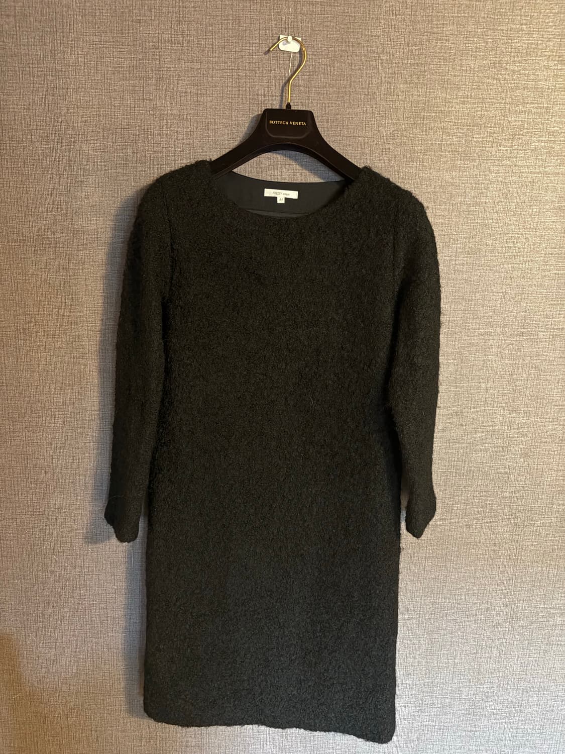 Fredy emue 블랙 니트 원피스 38 JAPAN 상품이미지1