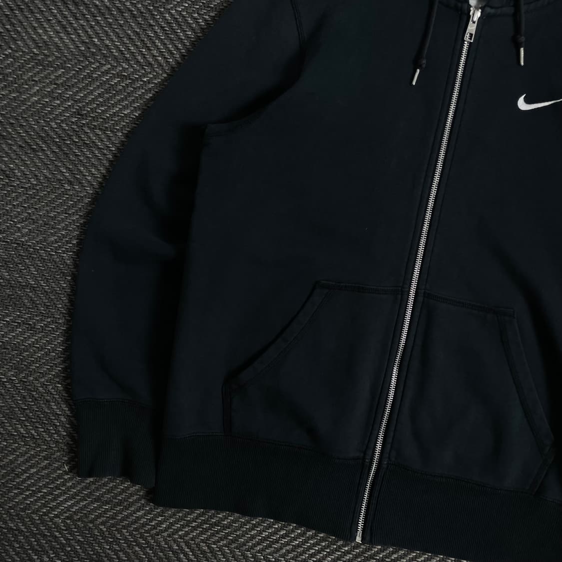 나이키 스우시로고 블랙 미니멀 후드집업 y 3191 상품이미지4