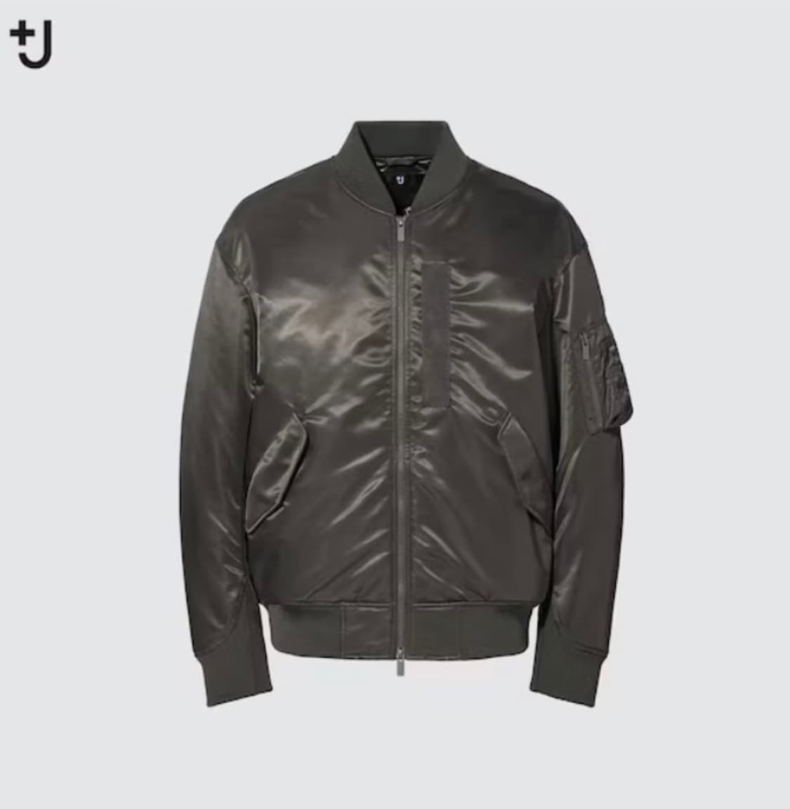 유니클로 질샌더 ma-1 그레이 m 사이즈(구버전) 상품이미지1