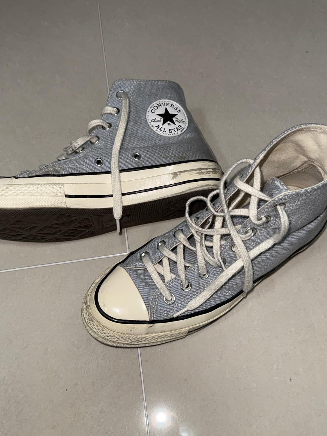 컨버스 척70 하이 울프그레이 (그레이) 260 상품이미지2