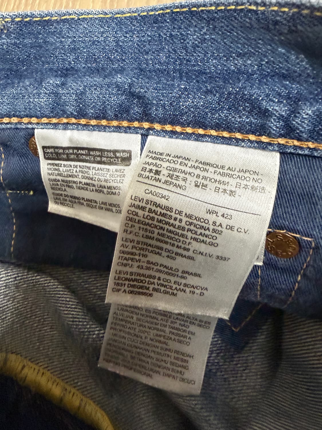 리바이스 513 메이드 재팬 상품이미지7