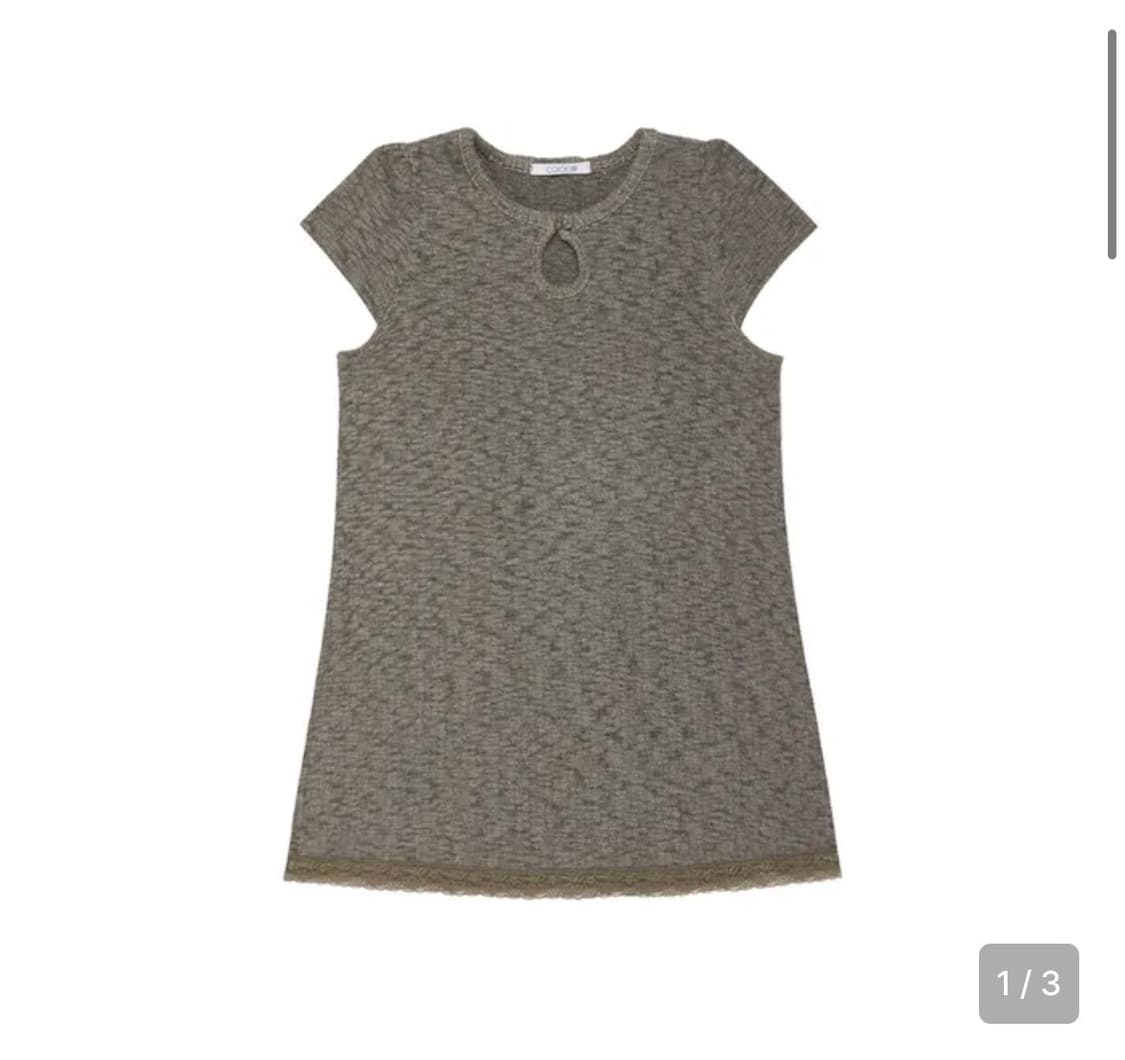 콜로신스 weird drop top dress 원피스 카키 차콜 상품이미지1