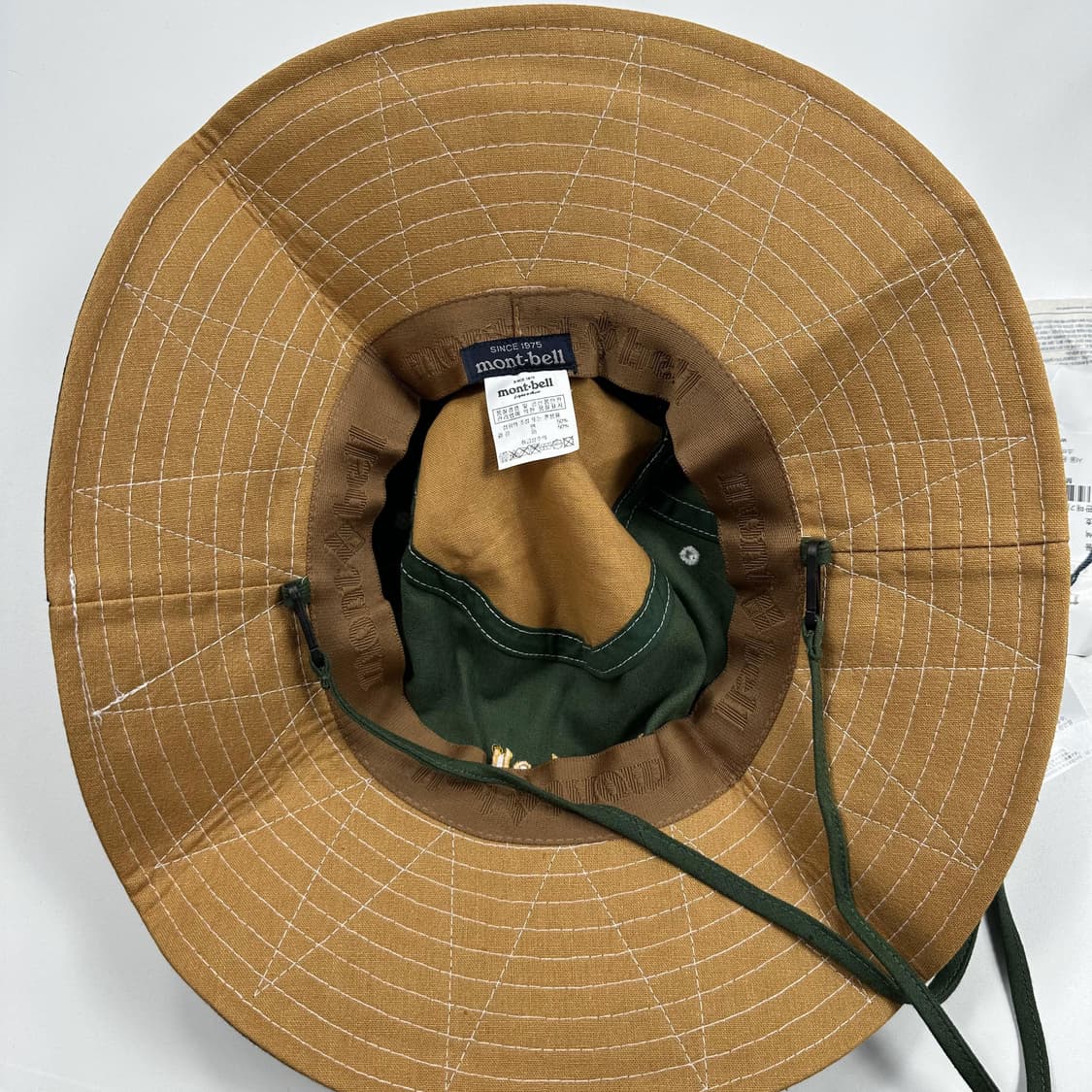 몽벨 마운틴 자수 벙거지 버킷햇 모자 상품이미지4