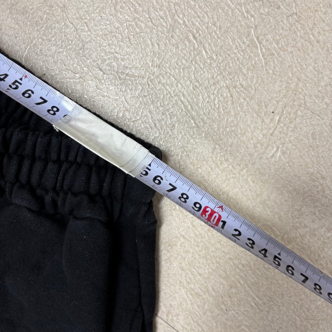 우알롱 조거 스몰로고 블랙 팬츠 상품이미지5