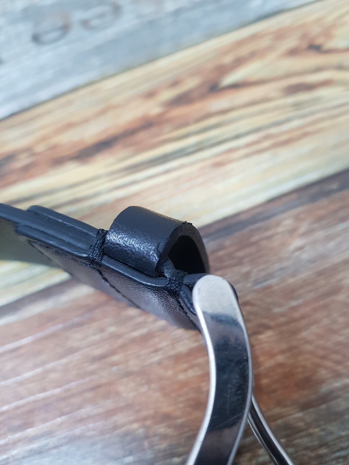 [36~40/정품] 버버리 체크레더 남성벨트 상품이미지10