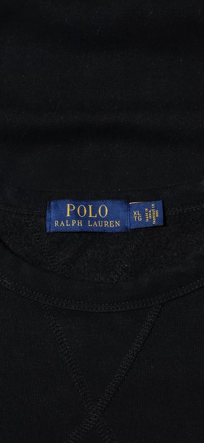 폴로 랄프로렌 블랙 맨투맨 XL 상품이미지4
