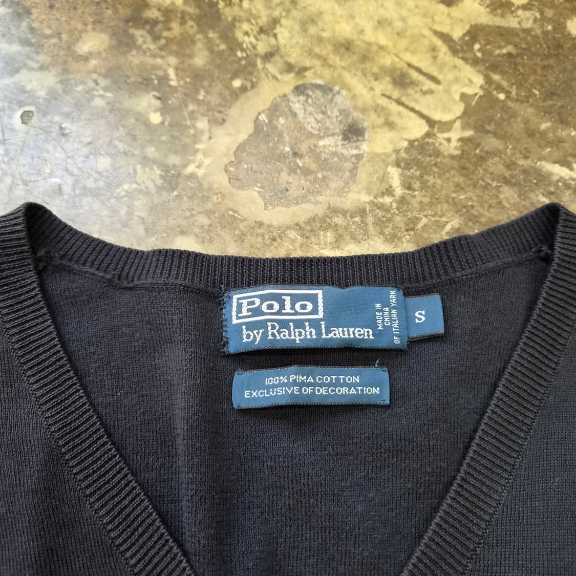 S) 폴로랄프로렌 브이넥 니트조끼 베스트 상품이미지4