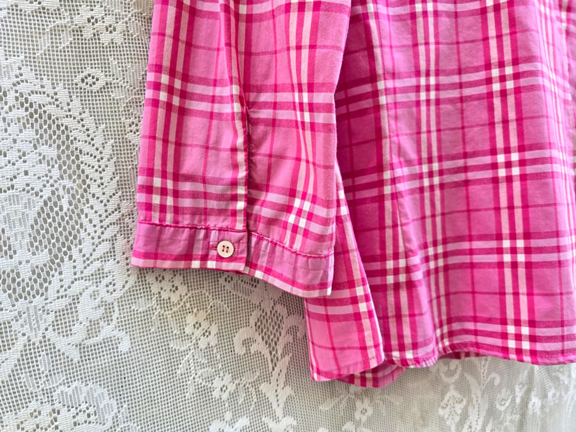 버버리 타탄체크 칠부 셔츠 상품이미지6