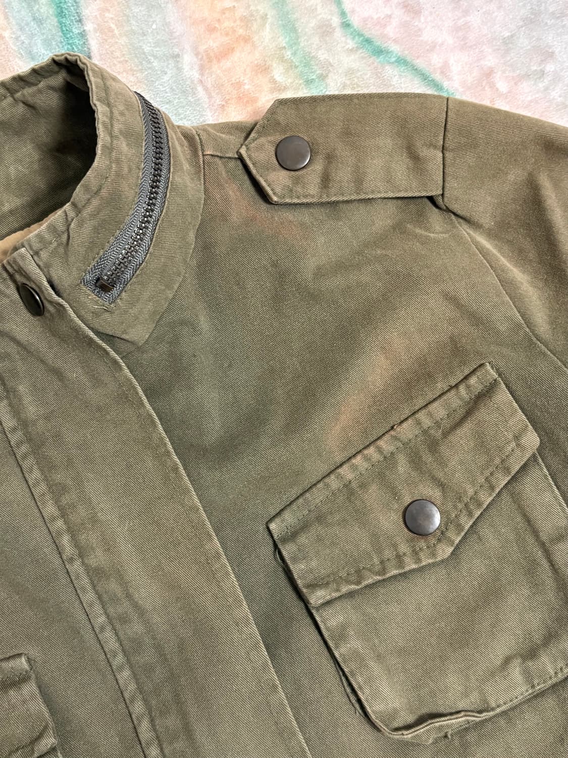 빈티지 밀리터리 필드 자켓 상품이미지2