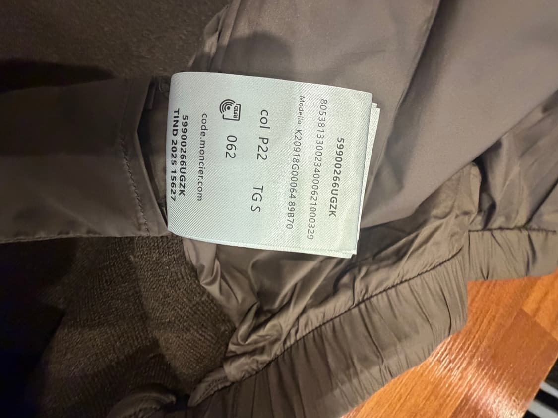 몽클 자켓 공용. 양모 상품이미지6