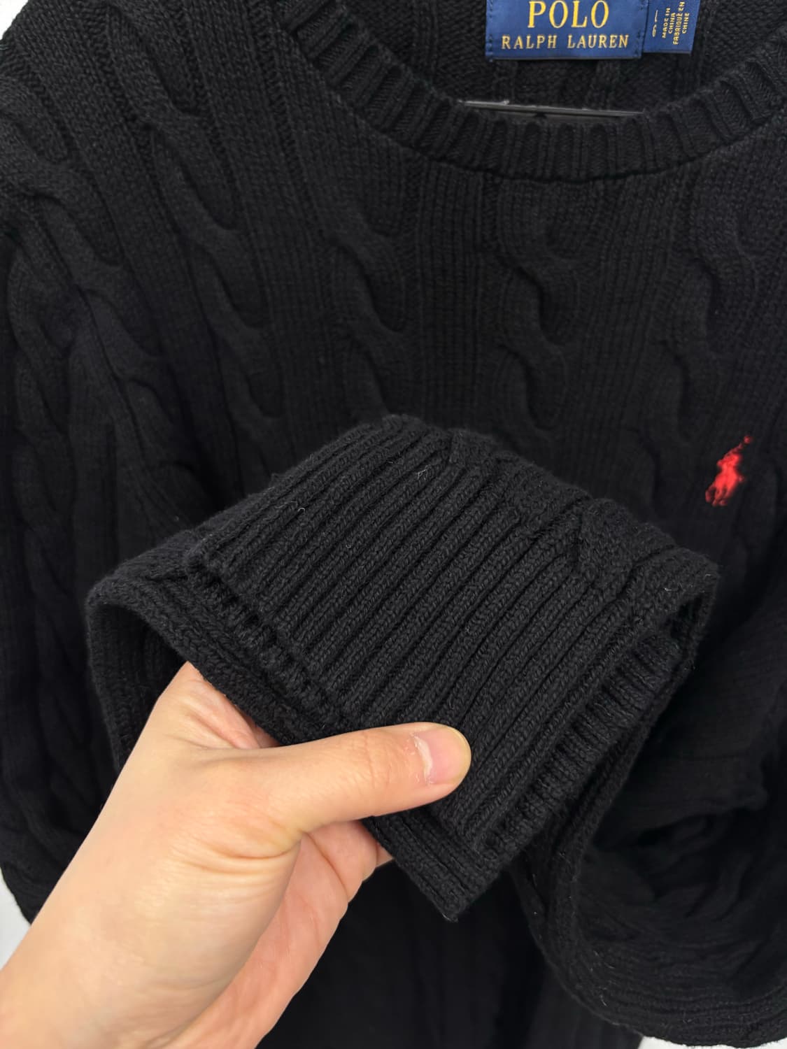 폴로랄프로렌 케이블 니트 상품이미지3