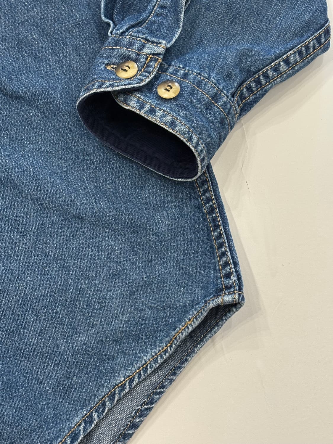 Brenntano 90's Itanian Denim-Shirt 상품이미지5