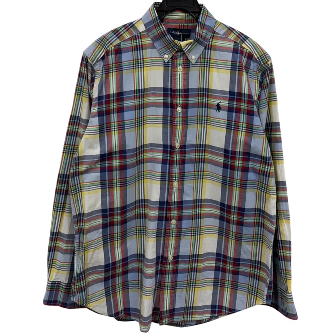 폴로랄프로렌 패치워크 체크셔츠 상품이미지1