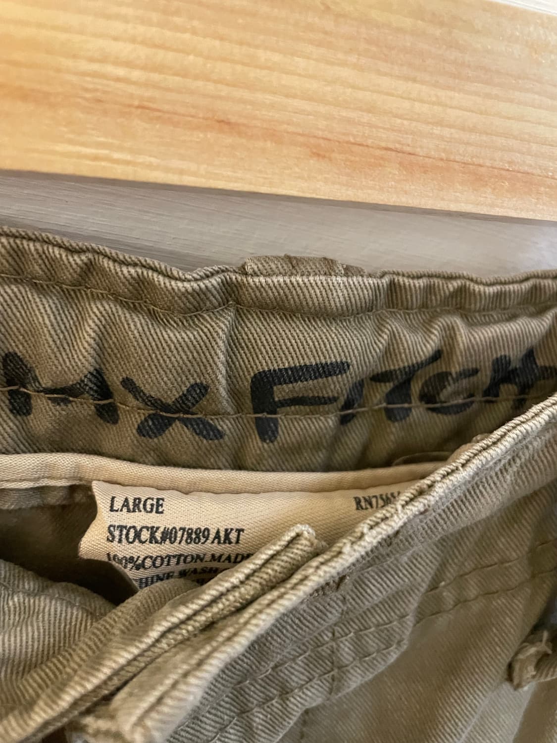 일본 빈티지 와이드 더블 카고 상품이미지6