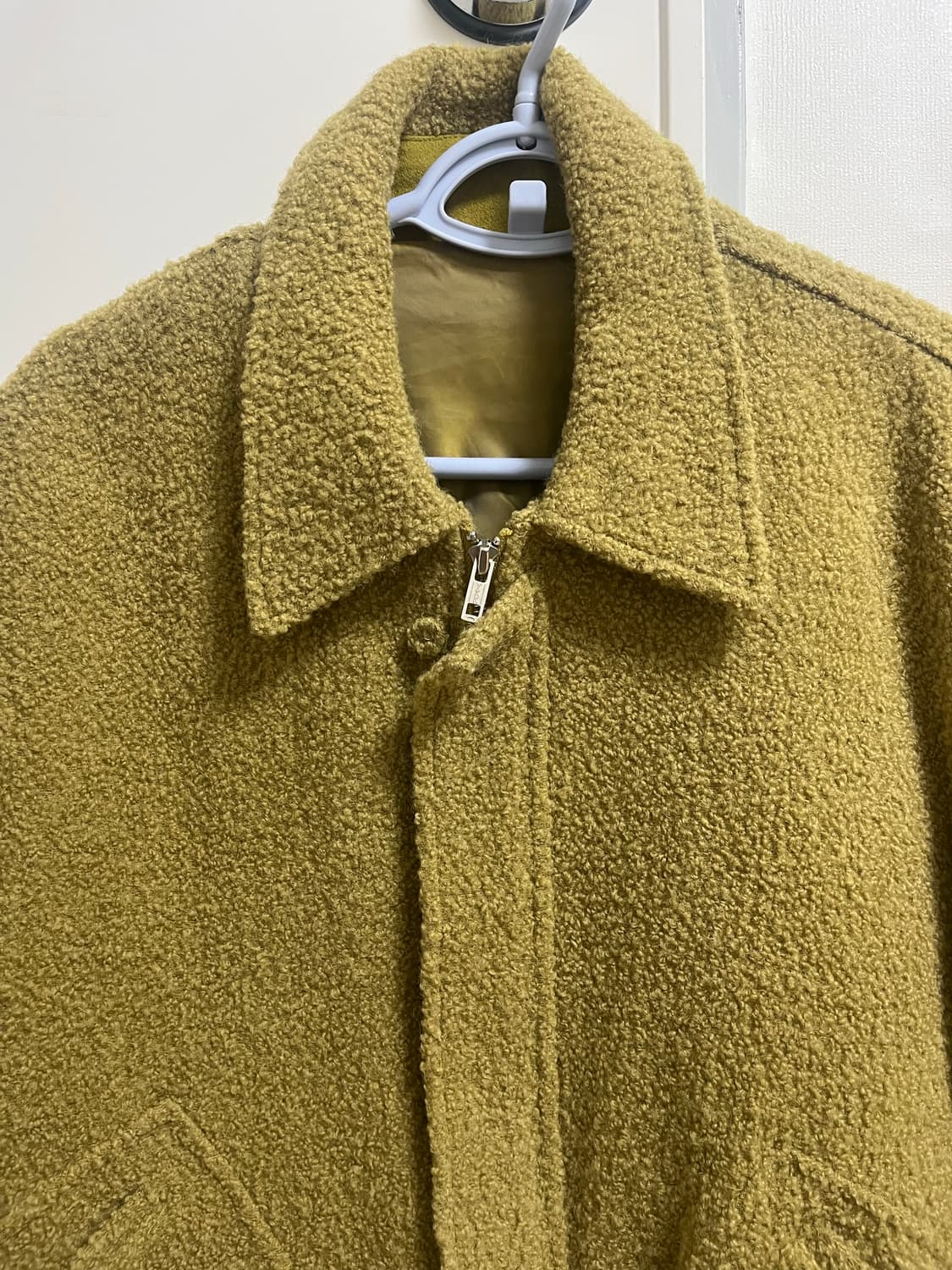 [48] 엘무드 부클 블루종 점퍼 키위 상품이미지2