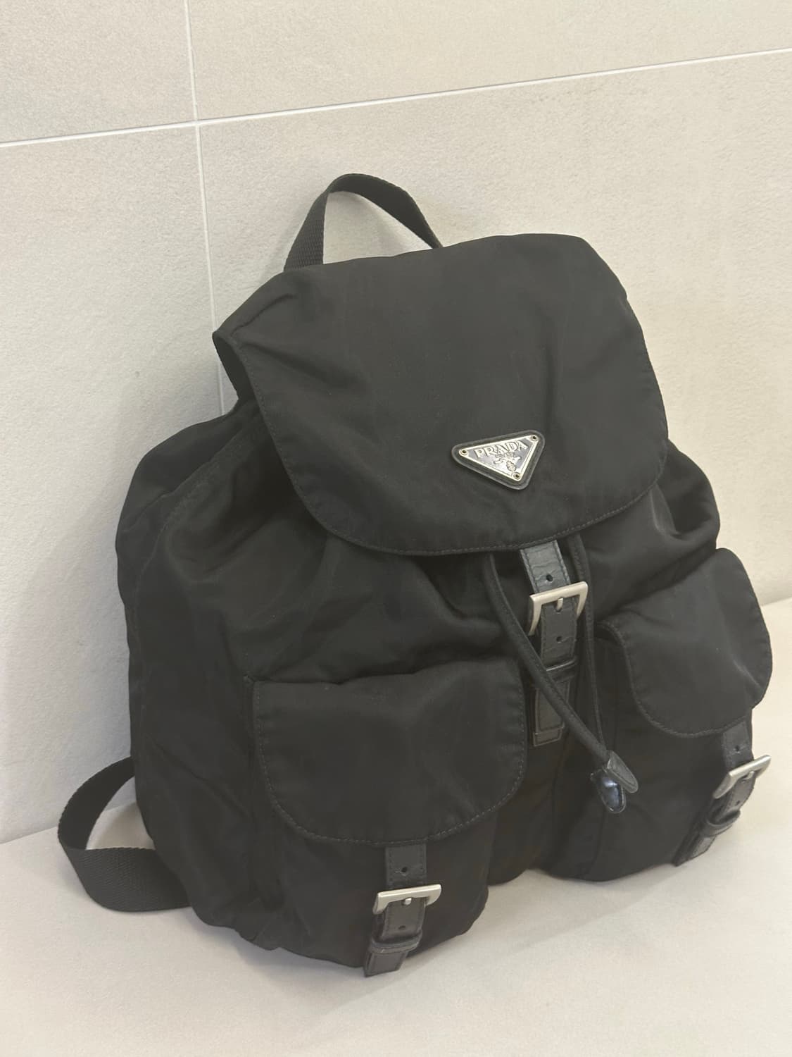프라다 투포켓 포코노 나일론 백팩 미디엄 상품이미지5