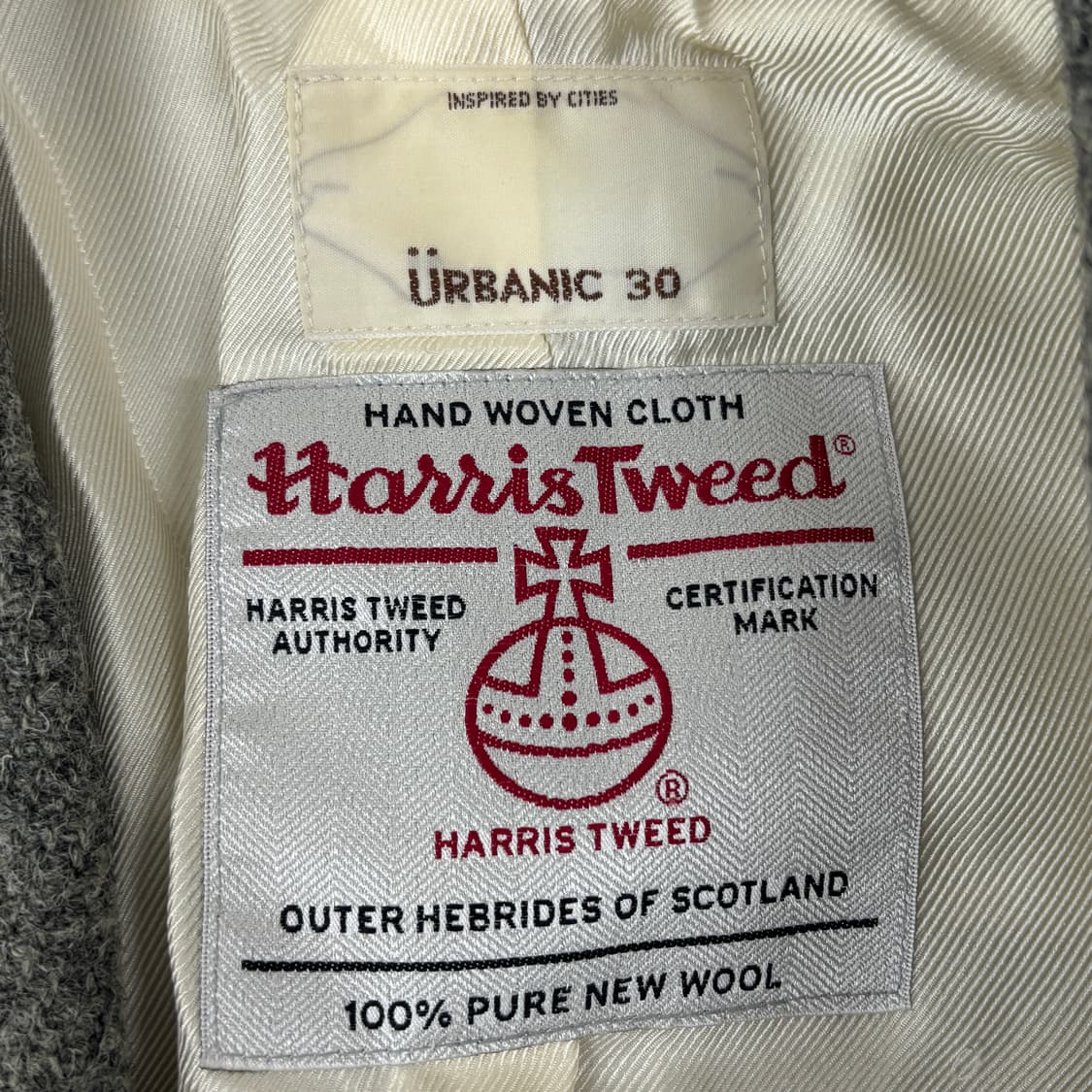 얼바닉30 해리스트위드 자켓 상품이미지5