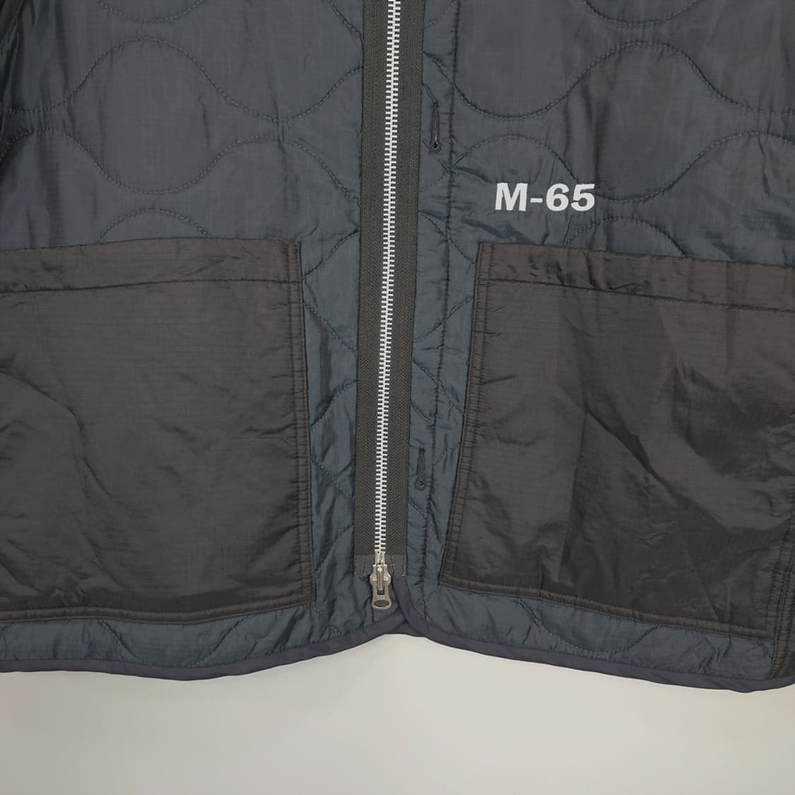 다즈니룸 ROOM M-65 스타일 퀄팅 자켓 네이비 SIZE 1 상품이미지6