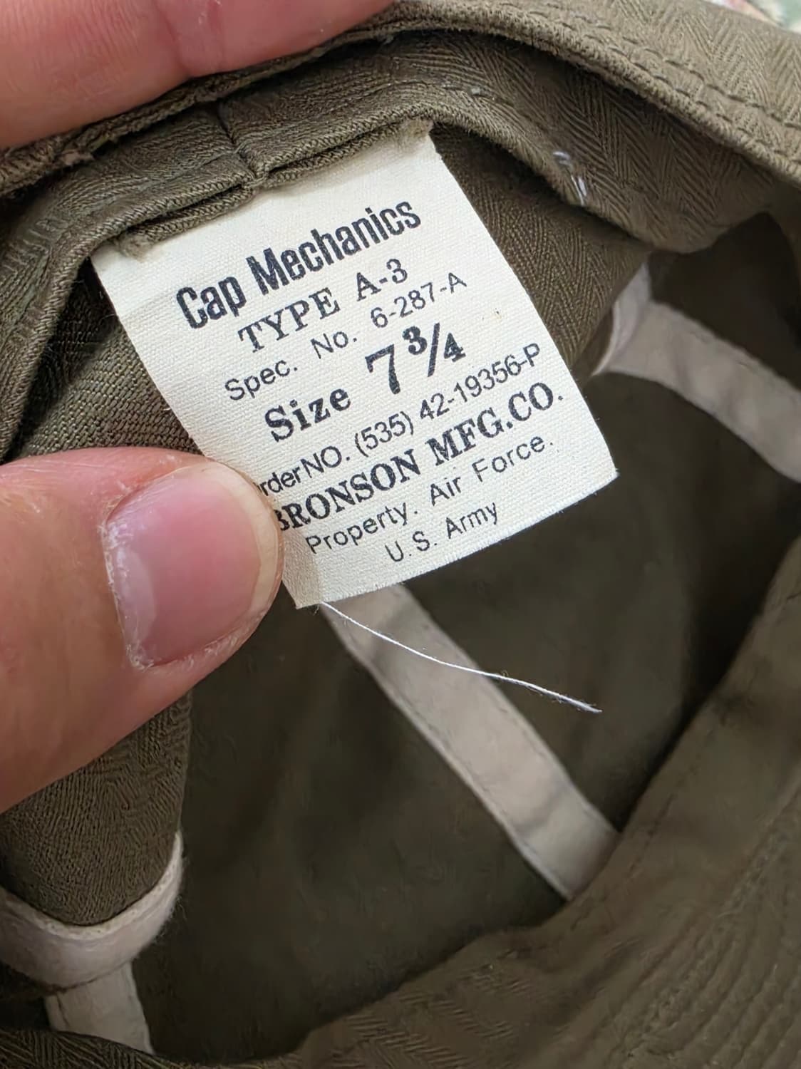 [최종할인] 브론슨 A3 메커닉캡 7 3/4 상품이미지8