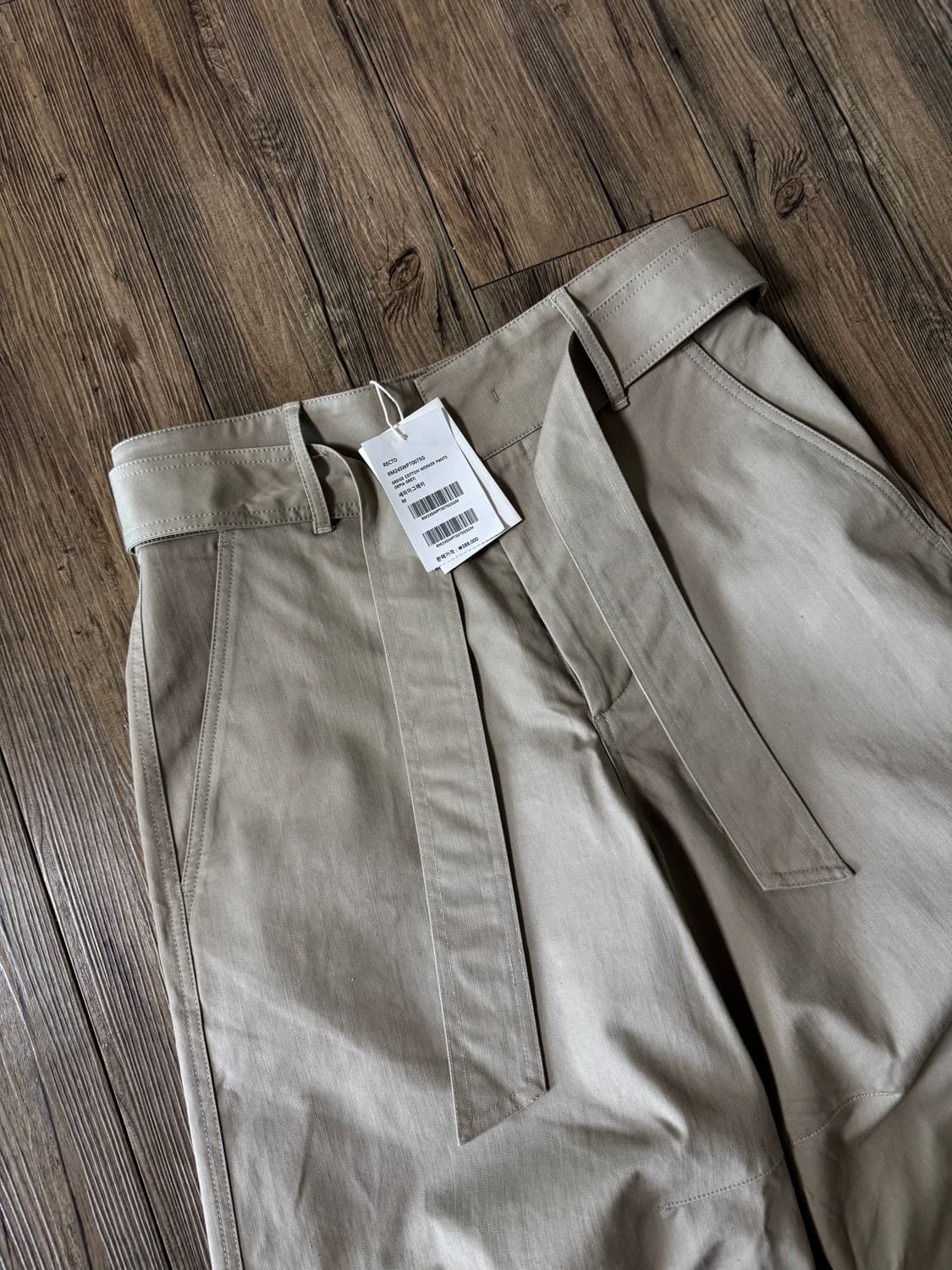 렉토 그레이지 워커 코튼 팬츠 세피아그레이 M 상품이미지2