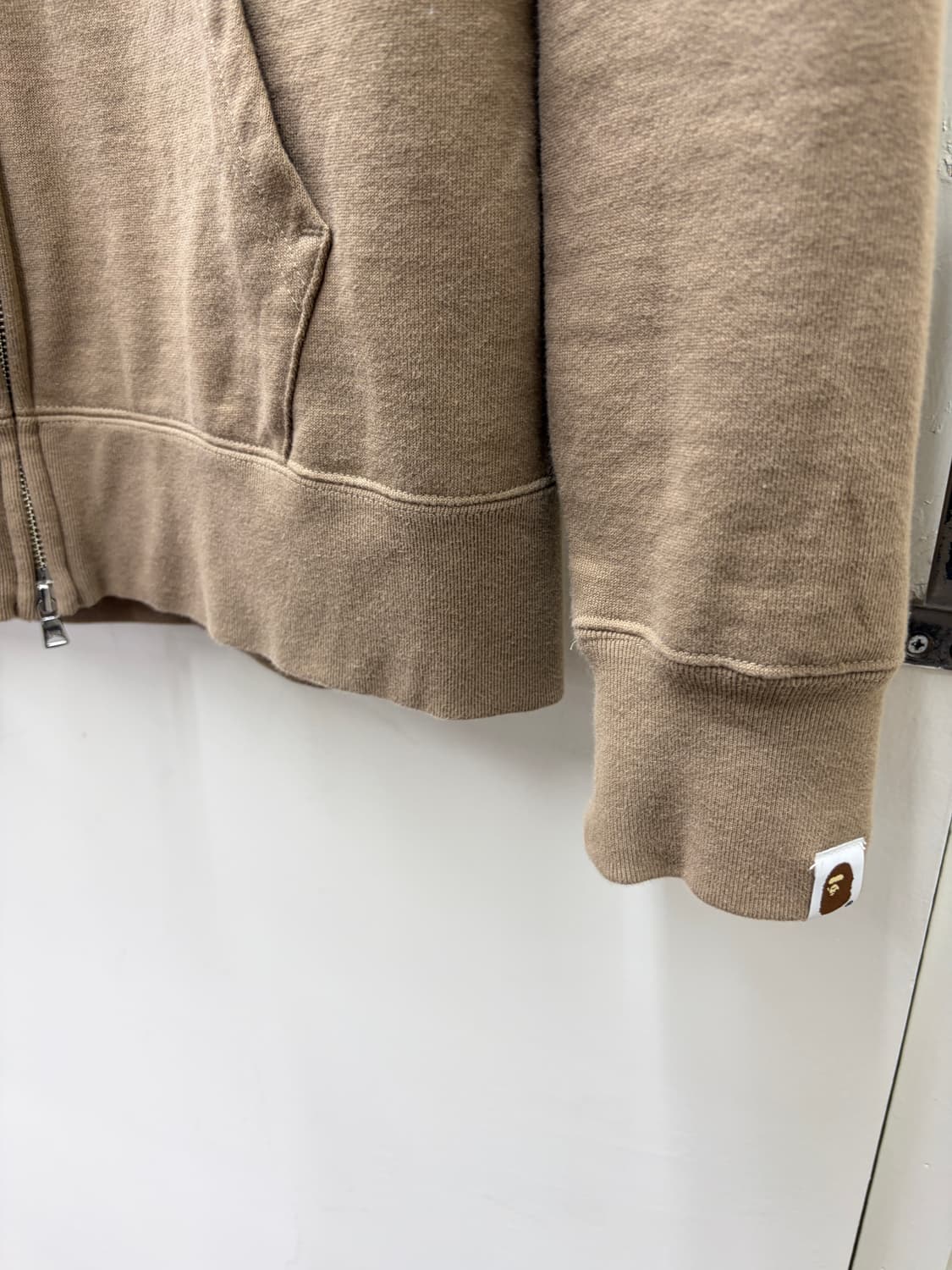 베이프 원포인트 투웨이 후드집업 상품이미지5