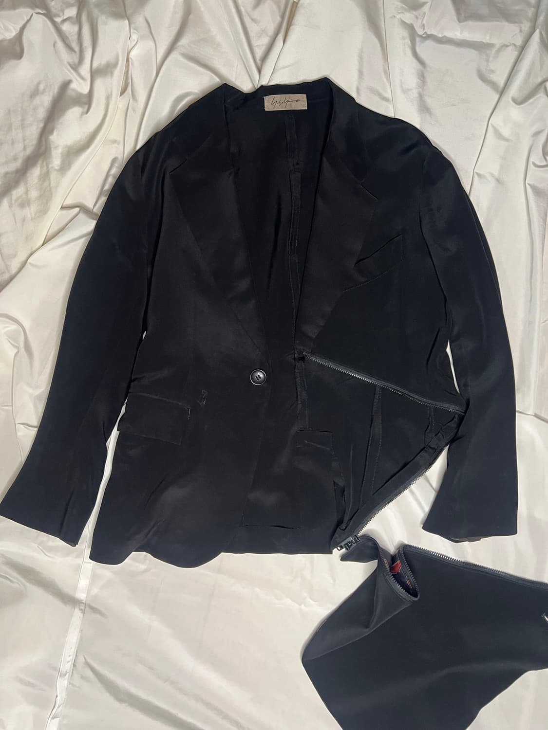Yohji yamamoto 2015 spring silk jaket 상품이미지7