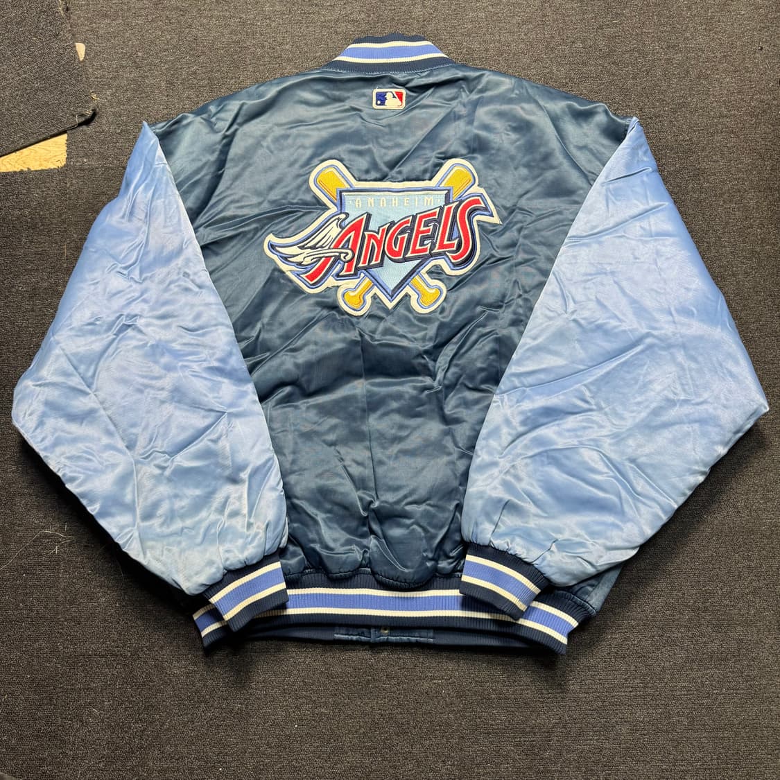 90s 스타터 에인절스 올드스쿨 베이스볼 스타디움 자켓 상품이미지2
