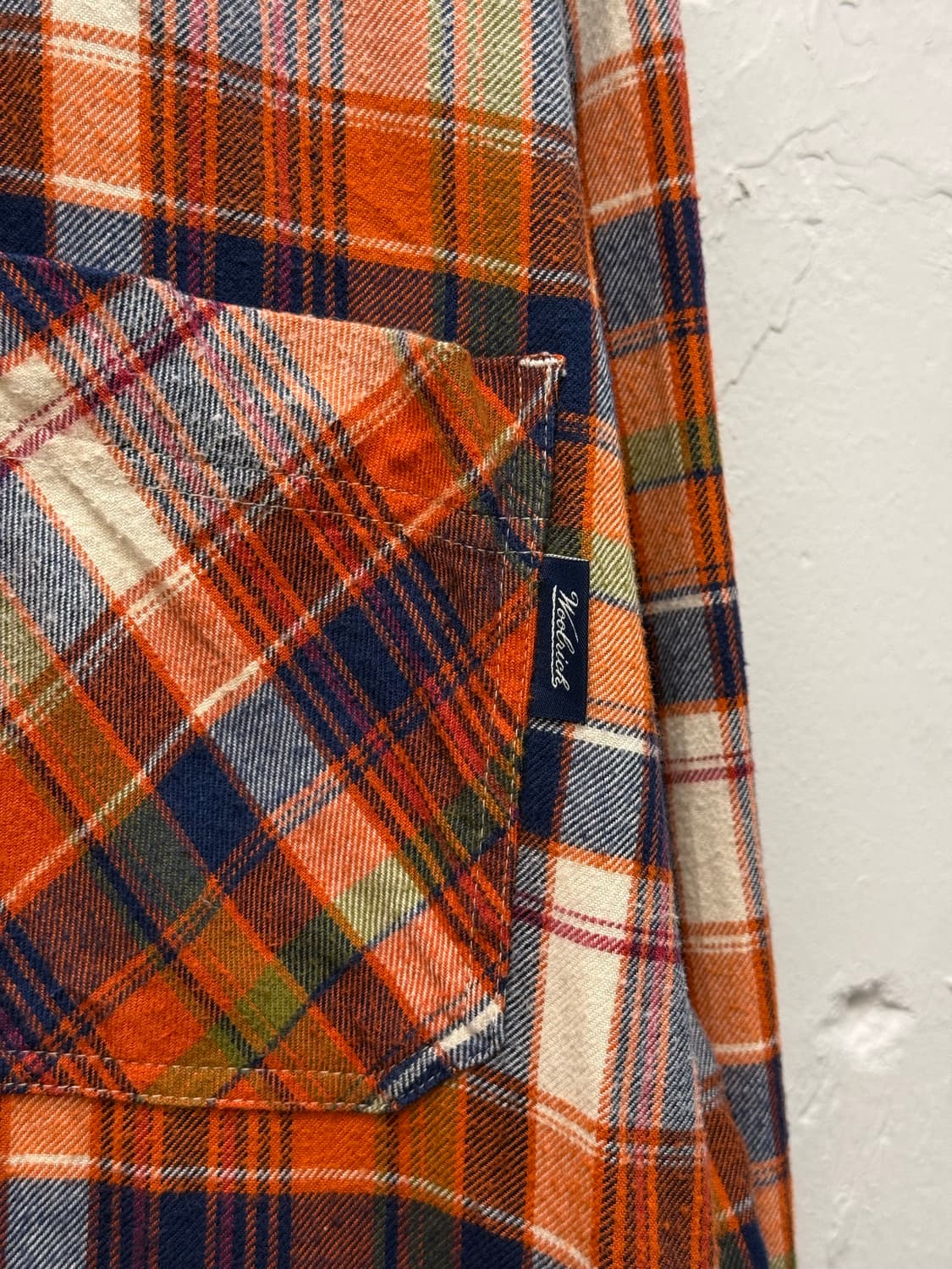 L) Woolrich Plaid Flannel Button-Down Sh 상품이미지3