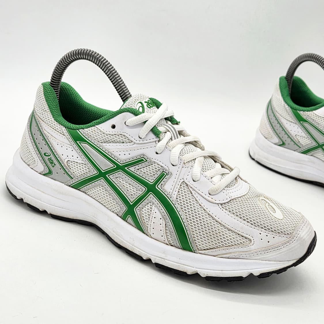아식스 조그 100 S 화이트 그린 (245 2E)  상품이미지5