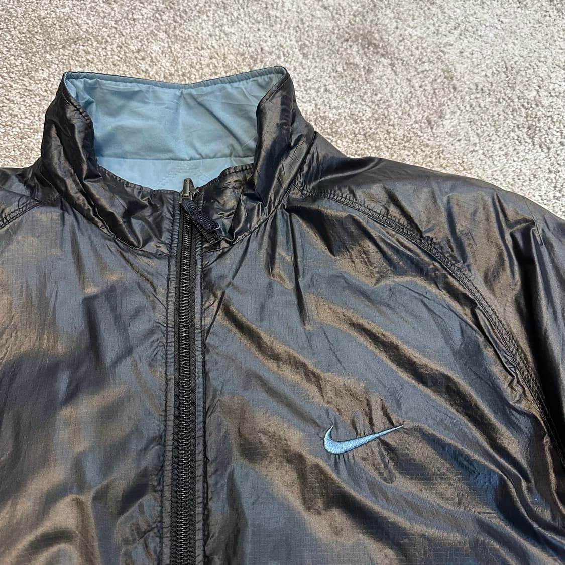 나이키 스카이블루 리버서블 경량 자켓M 상품이미지2