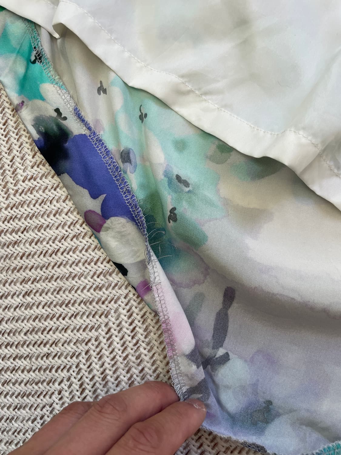 빈티지 수채화  플로럴 프린트 원피스  상품이미지10