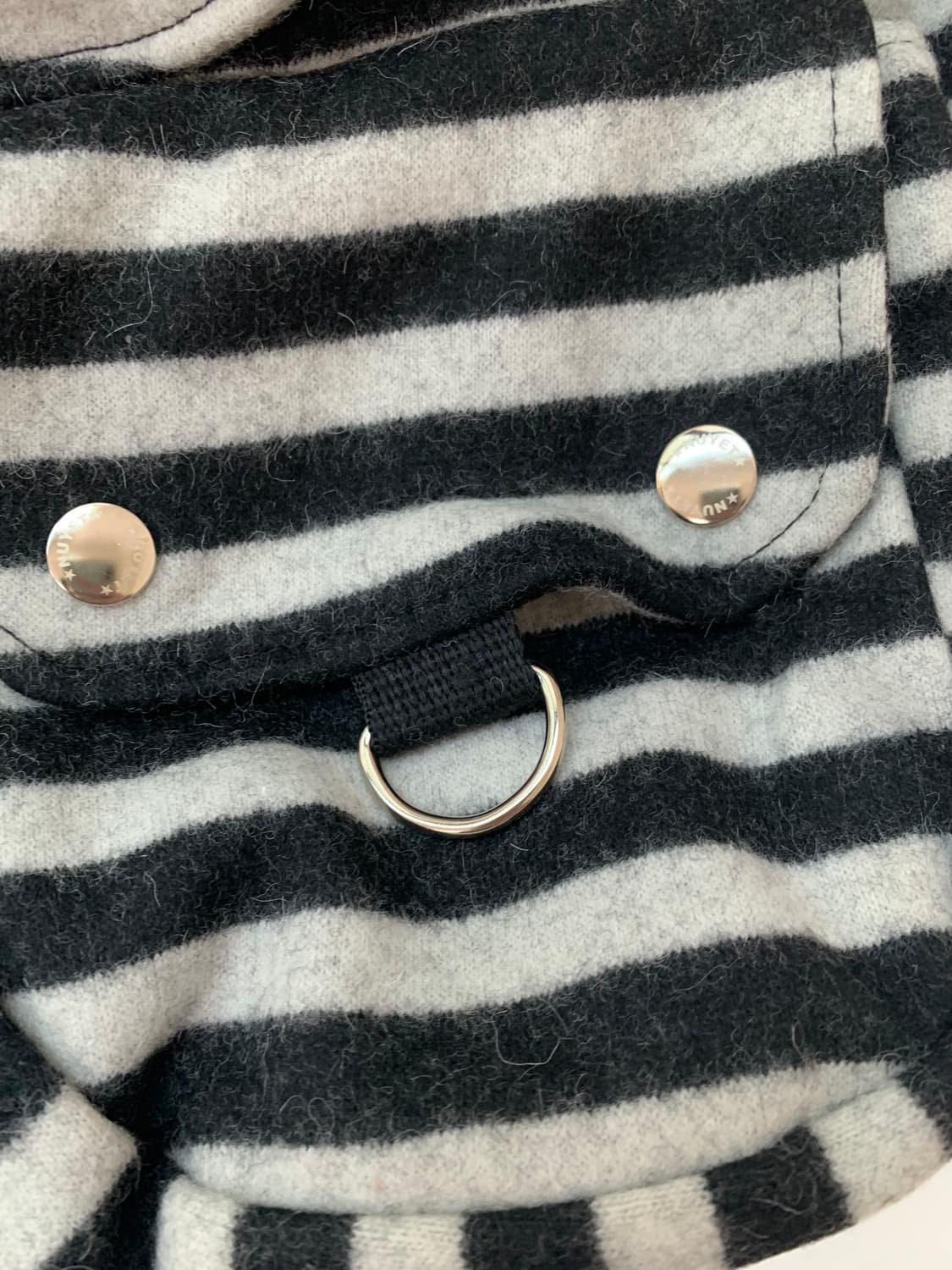 Devil Puff Backpack _ Black Stripe 상품이미지8