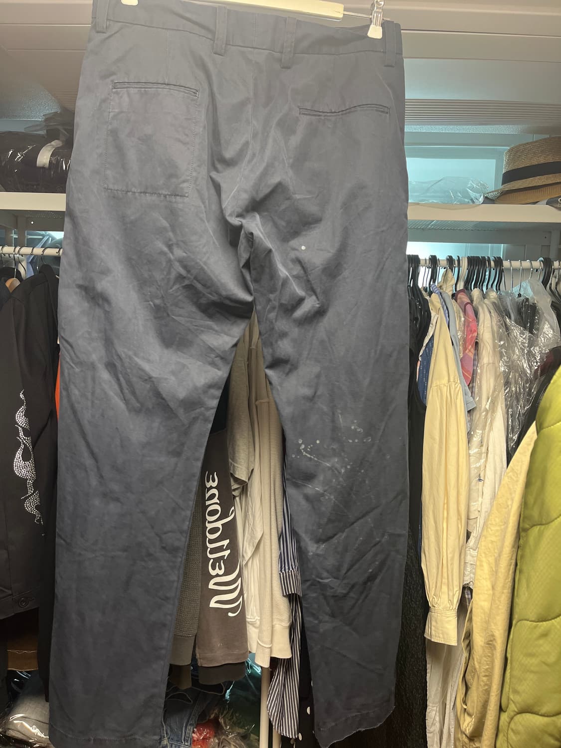 소프넷 유니폼익스페리먼트 페인트 스팟 네이비 팬츠 3 상품이미지7