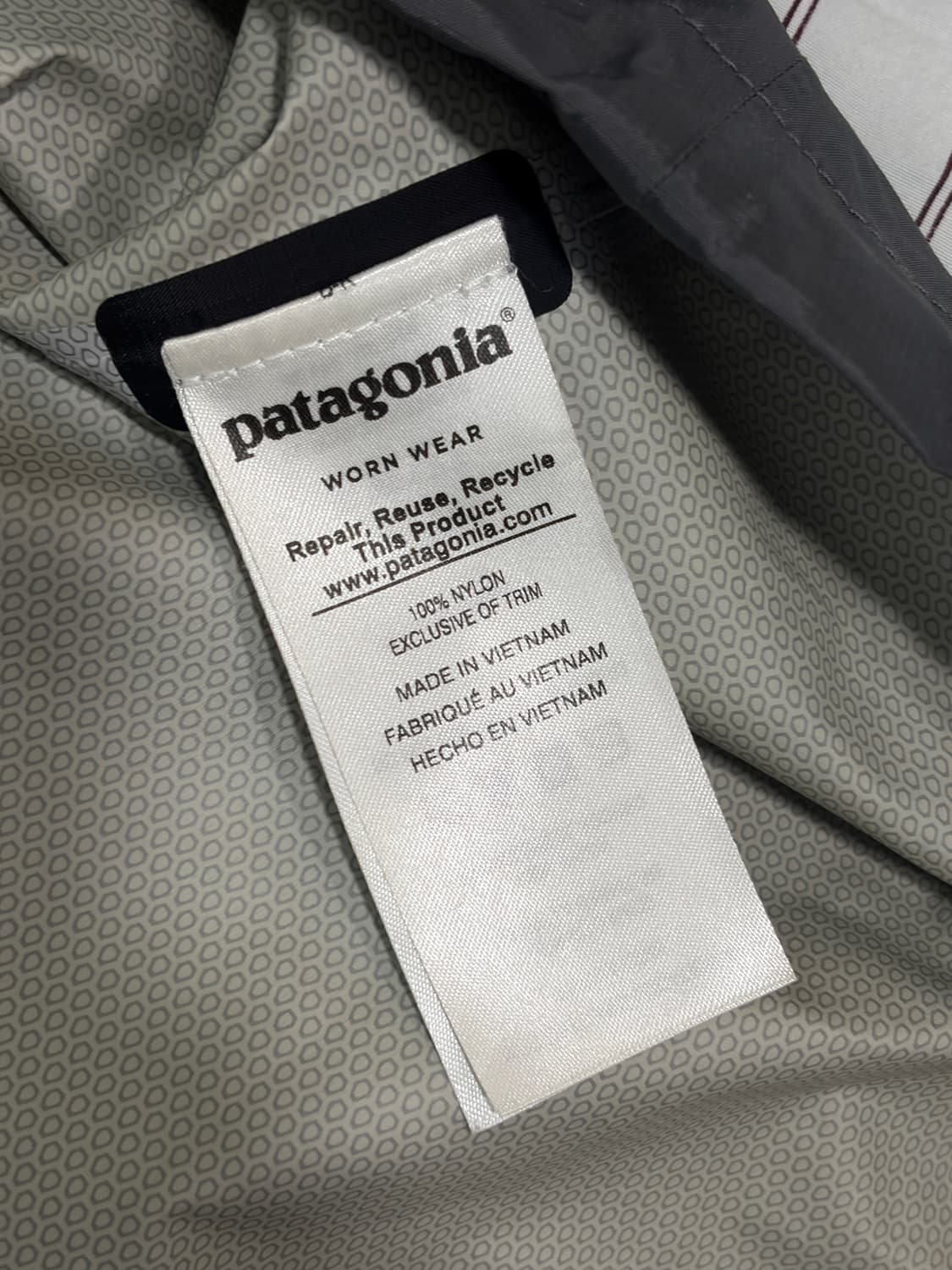 파타고니아 토렌쉘 아노락 블랙 L 상품이미지4