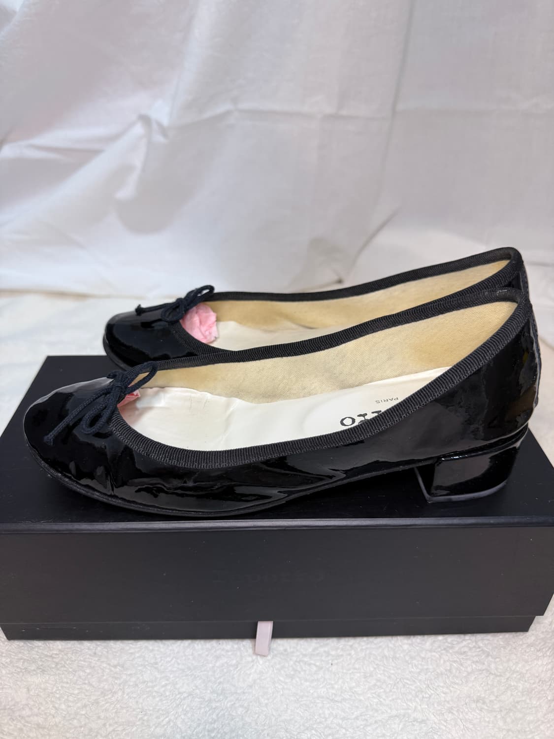 레페토 까미유 블랙유광 37사이즈 상품이미지2