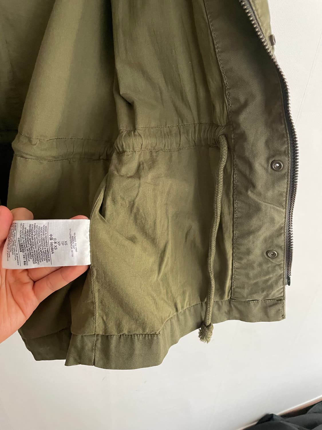 gap 코튼 쇼트 필트자켓 상품이미지7